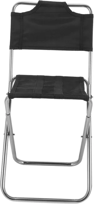 Sturdy Outdoor Chairs Portable Collapsible Chair for Fishing Compact Leisure Barbecue Stool