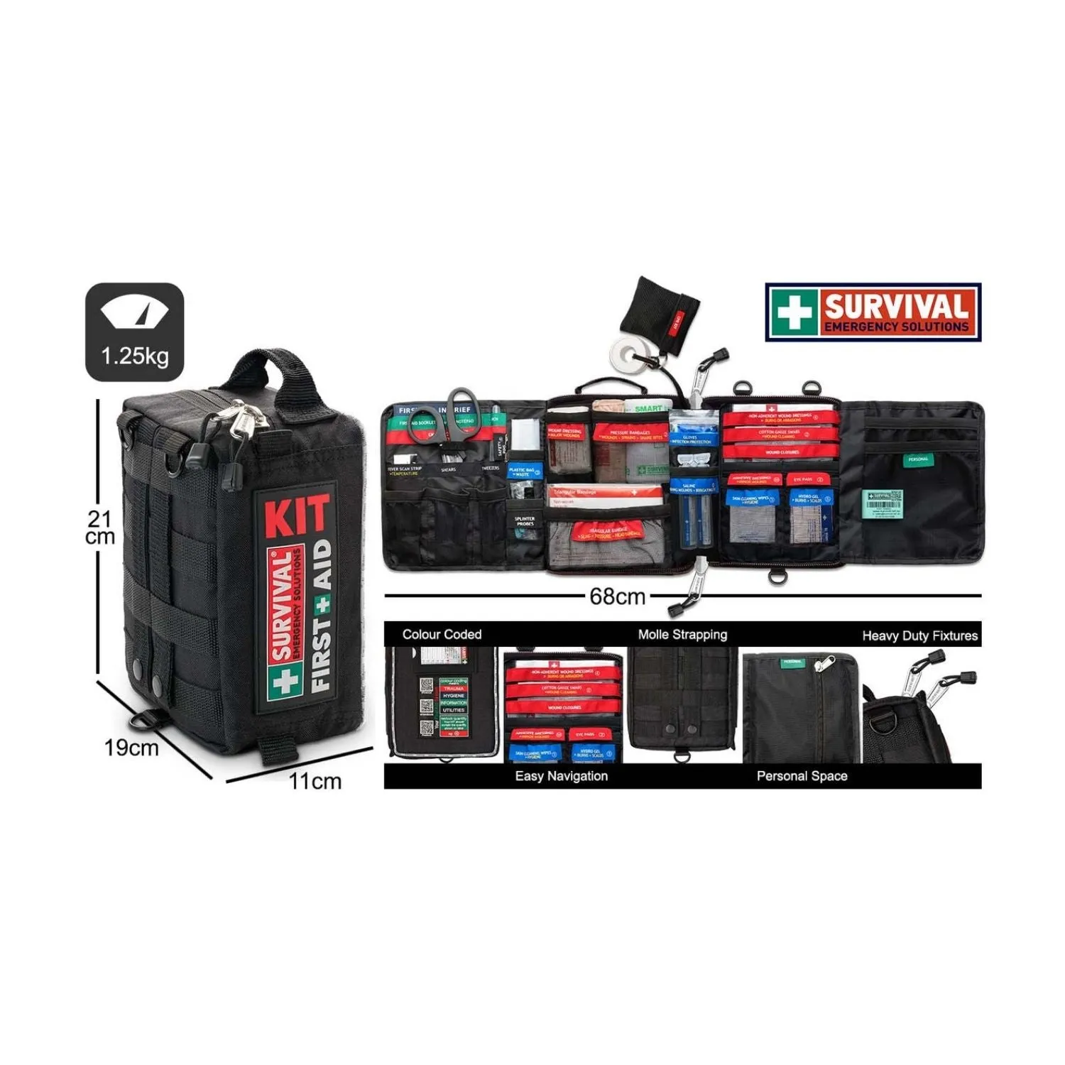 Survival Vehicle First Aid Kit