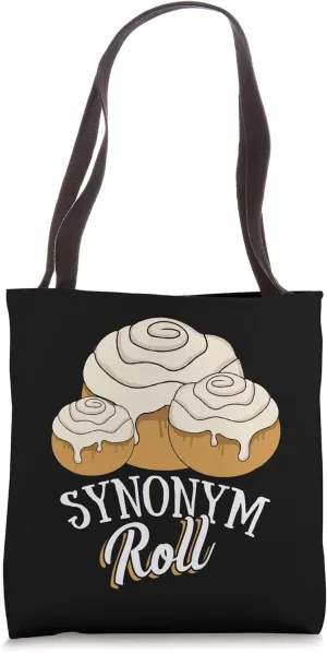Synonym Roll Teacher And Grammar Geeks Pun Tote Bag