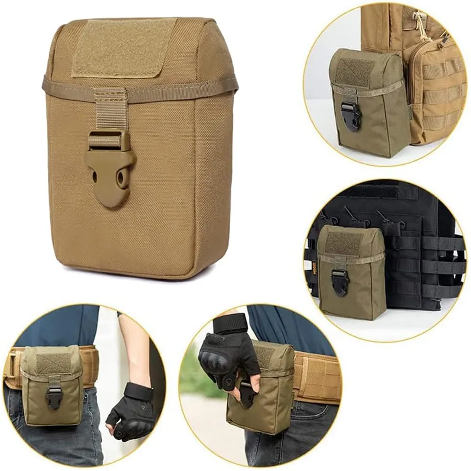 Tactical First Aid Kits Molle Medical Bag Emergency Military Waist Pack Outdoor Hunting Climbing Camping Survival E.DC Tool Pouch