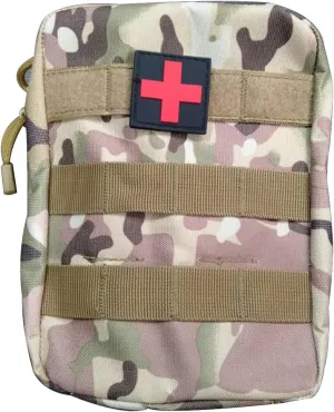 Tactical First Aid Pouch Molle EMT Pouches Military Medical Bag Outdoor Emergency Survival Kit Quick Release Design