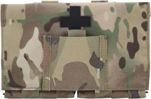 Tactical IFAK LBT MOLLE Pouch, Quick Release Tactical First Aid Medical Kit for LBT 9022B Hunting Vest Belt EDC Bag