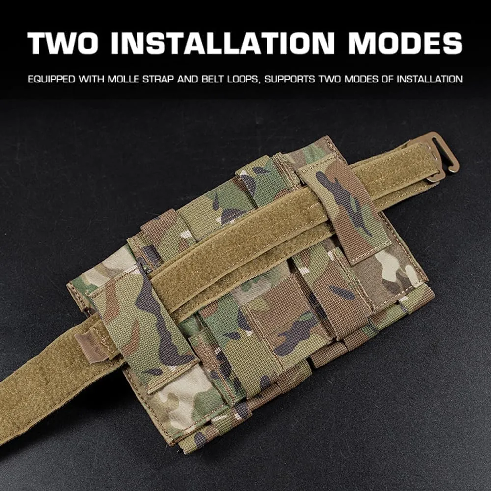 Tactical IFAK LBT MOLLE Pouch, Quick Release Tactical First Aid Medical Kit for LBT 9022B Hunting Vest Belt EDC Bag
