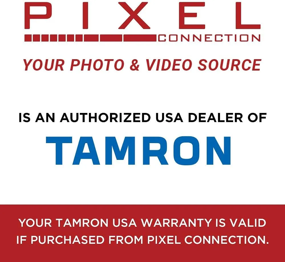 Tamron 50-400mm f/4.5-6.3 Di III VC VXD Lens (Nikon Z) with Pixel Advance Accessories and Travel Bundle | AFA067Z-700 | Tamron 50-400mm Lens