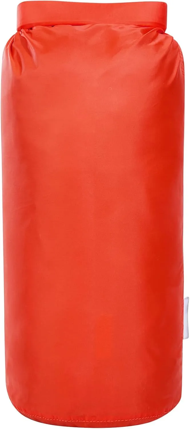 Tatonka Packsack Dry Sack 4 L - Waterproof Pack Bag with Roll Closure and Clasp - Made of Recycled Polyester - 4 Litre Volume (Red)