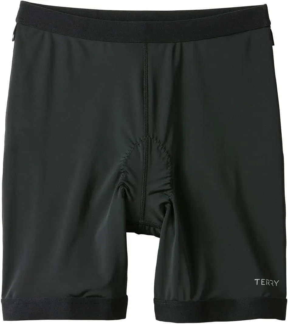 Terry Cycling Universal Bike Liner Shorts for Womens Padded Cycling Shorts with Bike Chamois Underwear Reg & Plus Sizes