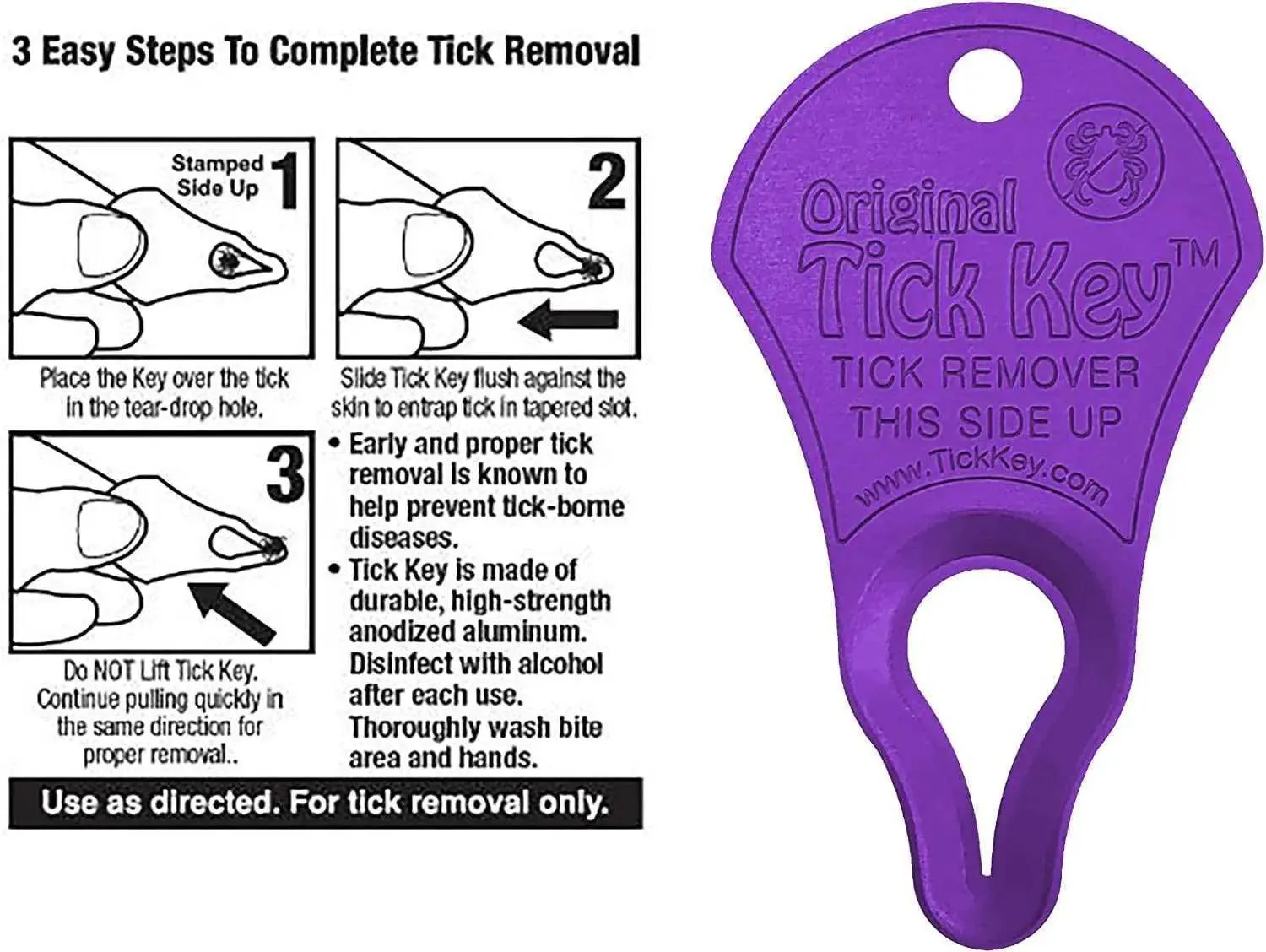 Tick Key - Tick Removal Device