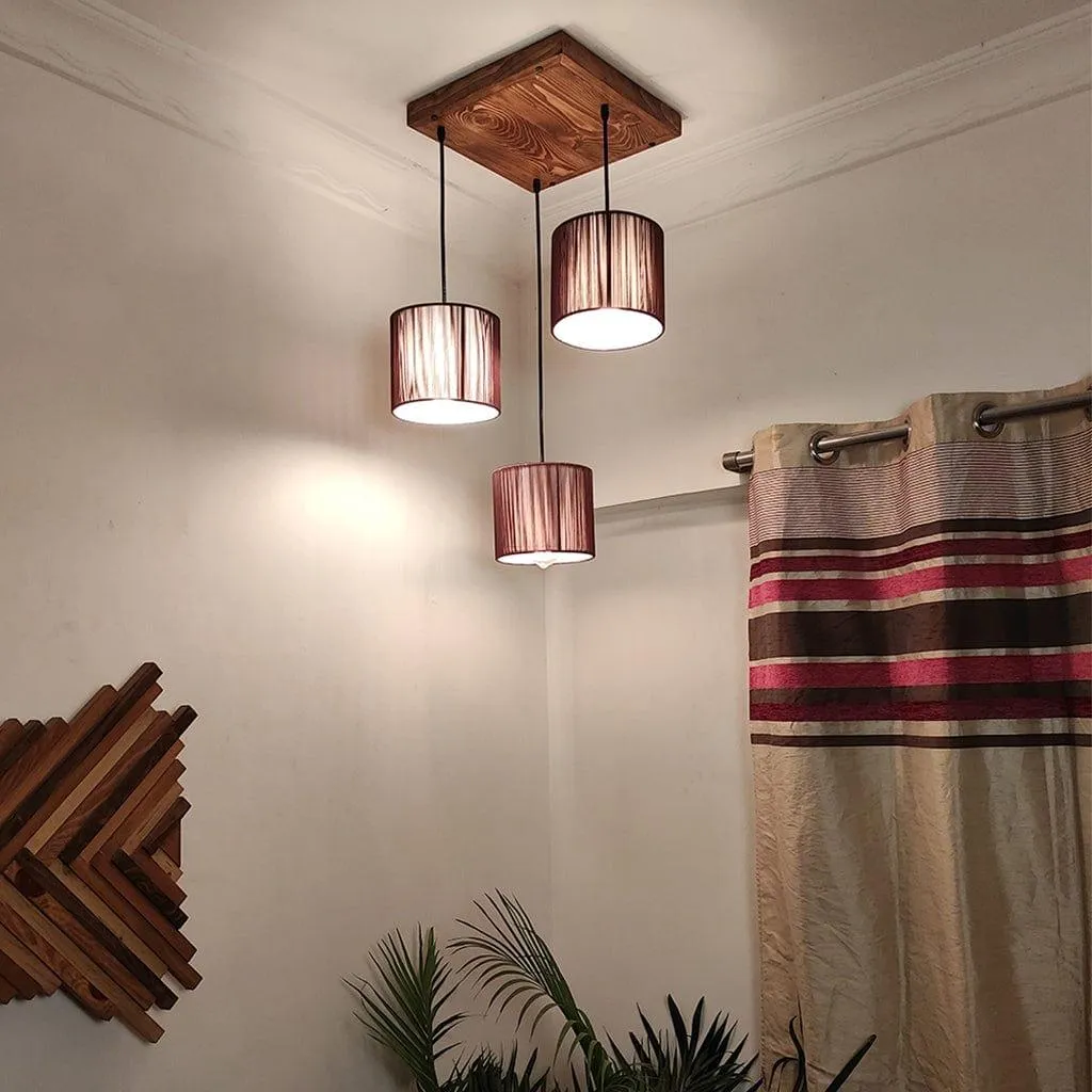 Tiga Brown Cluster Hanging Lamp (BULB NOT INCLUDED)