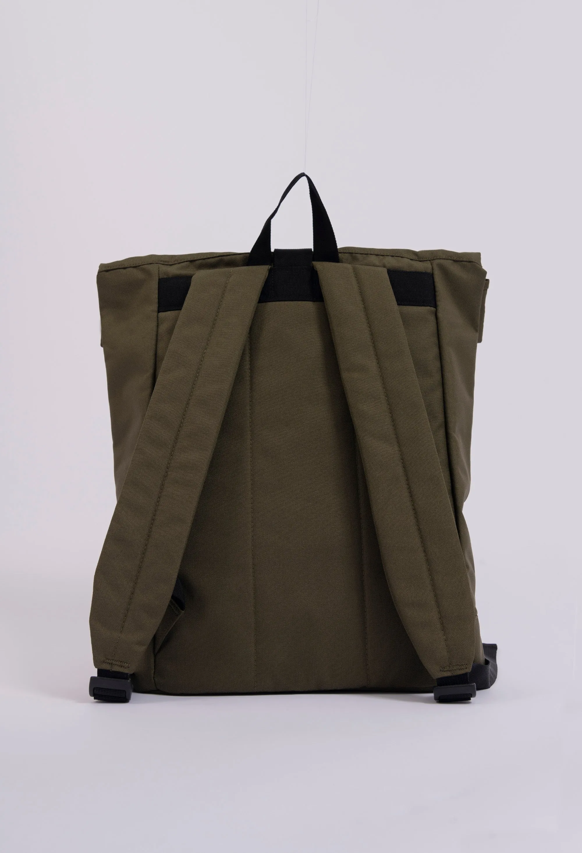 tiger recycled roll-top backpack
