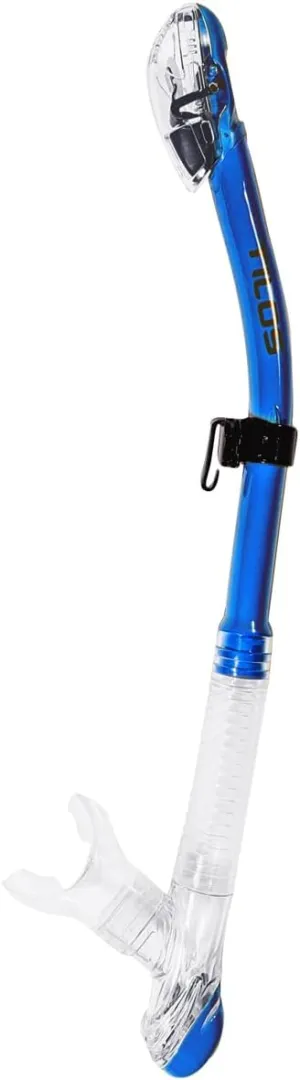Tilos Ari Dry Snorkel - Ultimate Waterproof Breathing Tube for Scuba & Snorkel Adventures | Patented Dry Top & Comfy-Bite Mouthpiece
