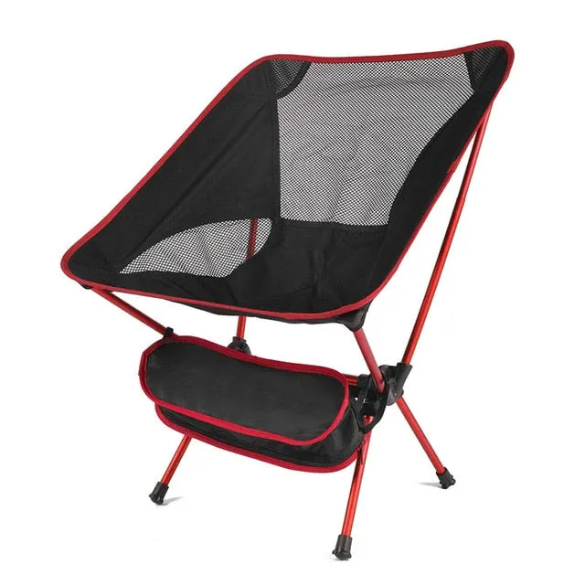Tools Comprehensive product line High Picnic Chair Camping Folding Bulk discount Seat Load Chair Beach Hiking Chair Fishing Portable Ultralight Superhard Outdoor Travel