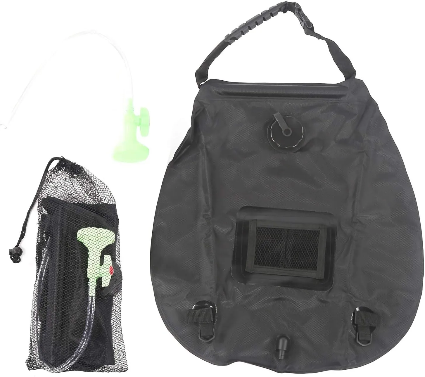 Topyond Solar Shower Kit - 20L Portable Camping Shower Kit with Shower Head for Outdoor Camping, Camping Essentials