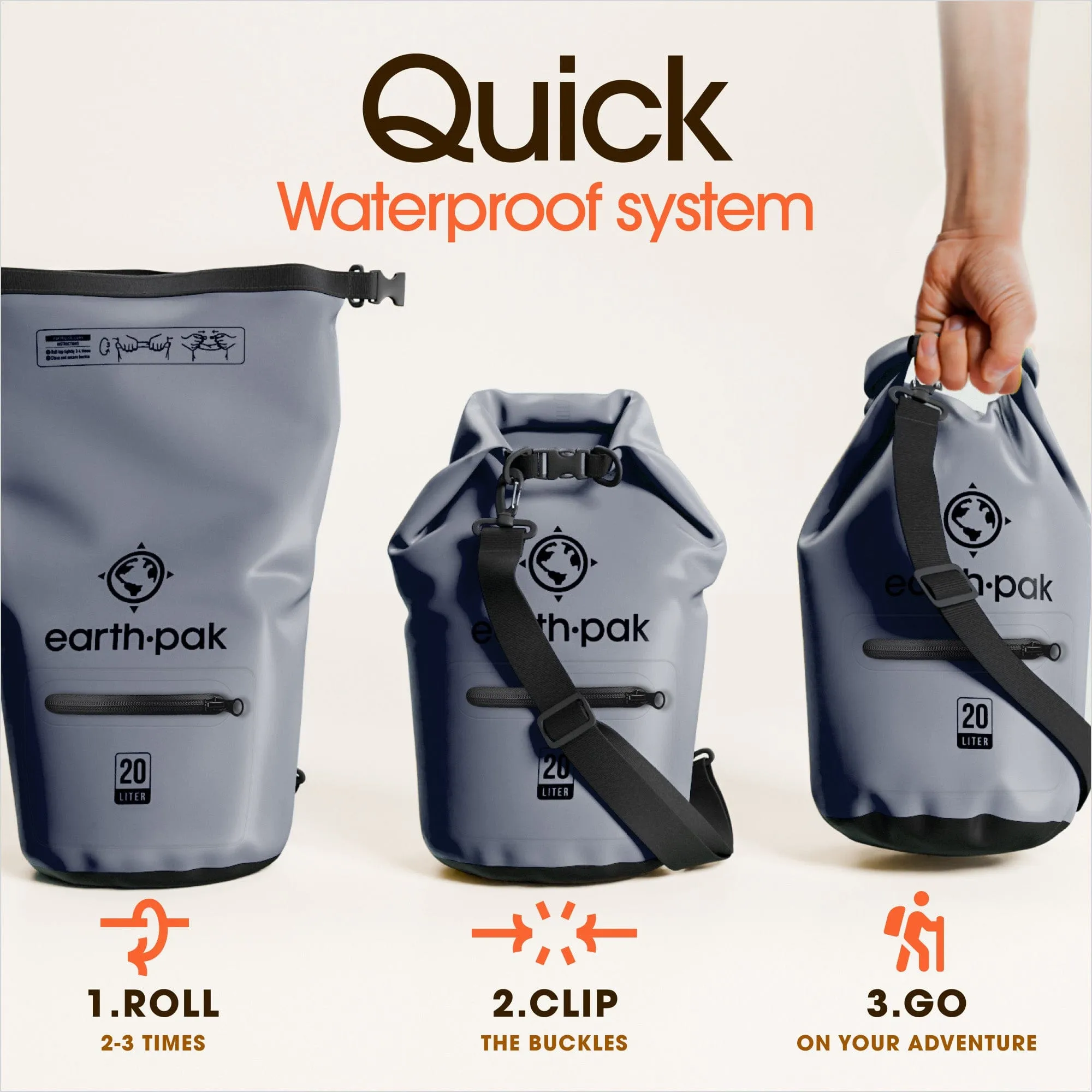 Torrent Dry Bag Backpack (30L/40L)