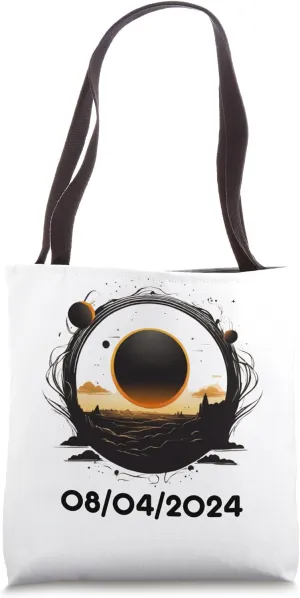 Total Solar-Eclipse Mountains a Realm of shadows and light Tote Bag