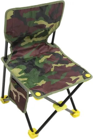 Totority Folding Fishing Chair Portable Stool for Camping Hiking and Outdoor Activities Lightweight Design Easy to Carry Space-Saving Chair Seat