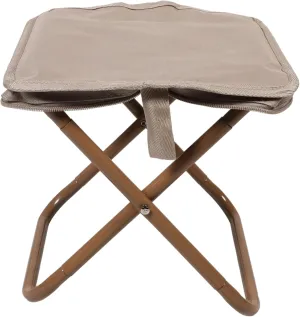 Totority Outdoor Portable Folding Chair Collapsible Camping Stool for Hiking Oxford Fabric Non-Slip Stool