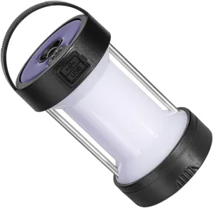 Totority Solar Camping Lanterns Led Tent Hanging Lamp Portable Handheld Light for Outdoor Camping