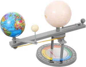 TOYANDONA Sun Earth Moon Orbital Model, Solar System Planetarium Model Solar System Project Kit for Kids Educational