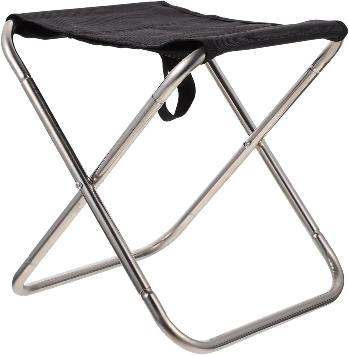 Toyvian 1Pc Portable Folding Camping Chair Lightweight Outdoor Fishing Stool with Durable Frame for Hiking Travel and Camping Activities Design