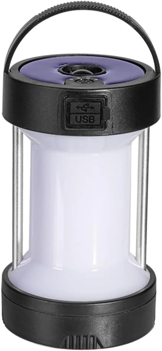 Toyvian LED Camping Light Portable Solar Hanging Lamp for Tent Wild Camping Outdoor Activities Present for Friends and Family Versatile and Durable Design