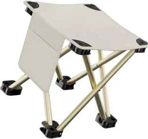 Toyvian Portable Folding Stool Lightweight Collapsible Fishing Chair Multi Functional Outdoor Camp Seat Compact Design for for Camping Hiking and Fishing