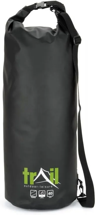 Trail 100% Waterproof Water Sport Dry Bag Sack 40 LTR with Shoulder Strap, DRYBAG