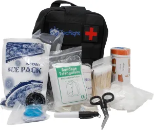 Trauma Survival Kit V2 | Compact Waterproof Emergency Kit with 82 Pieces | Military-Grade Survival Gear for First Aid, Outdoor Adventures, and Emergency Preparedness