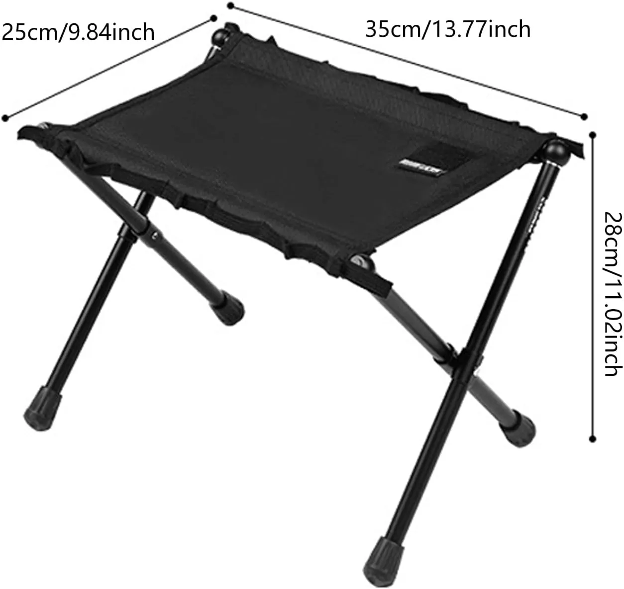 Travel Foldable Stool Small Size Camping Stool Aluminum Alloys Folding Stool Chair for Travel Hiking Fishing Small Stool