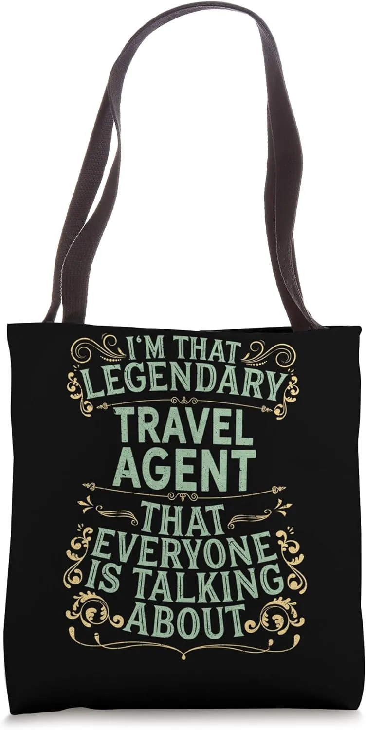 Travel Guide Traveling - Legendary Travel Agent Tote Bag