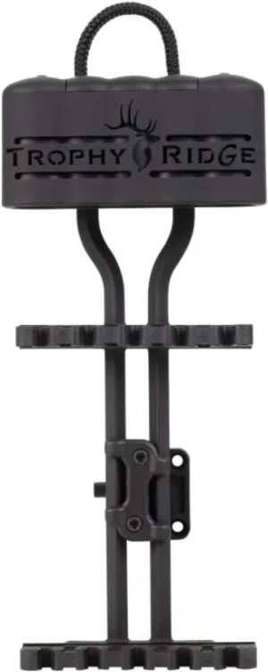 Trophy Ridge Convoy Archery Arrow Quiver - Silent Soft-Touch Hood, Innovative Detach Mounting, Hanging Loop, Ballistix Copolymer System for Superior Strength and Lightweight Design