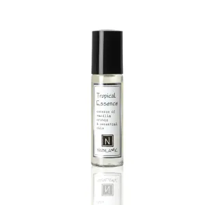 Tropical Essence Roll-on Perfume with Orchid Flower Oil Alcohol-Free, All-Natural, Organic, Long-Lasting Fragrance - Travel-Size Perfume for Women - TSA Approved, 0.33 oz / 10 ml