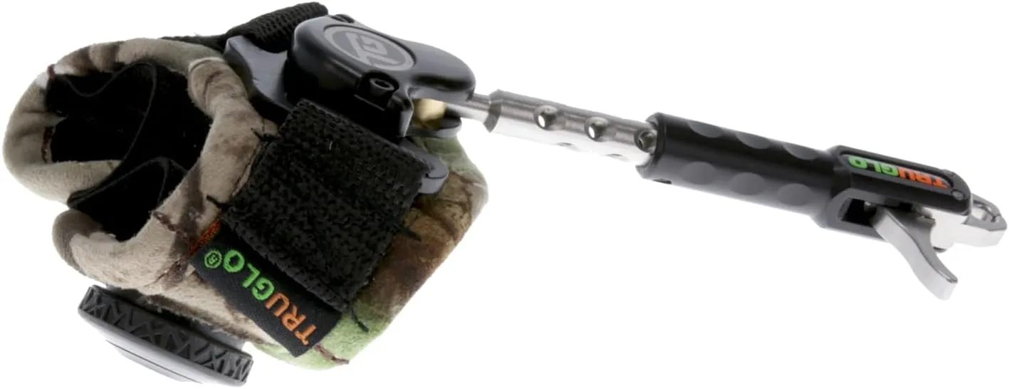 TRUGLO Nitrus Dual-Jaw Ultra-Smooth Extremely Quiet Archery Release Aid with BOA Fit System & Micro-Adjustable Trigger Pull
