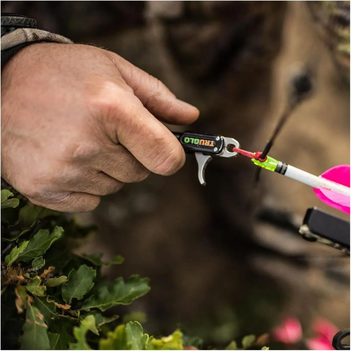 TRUGLO Nitrus Dual-Jaw Ultra-Smooth Extremely Quiet Archery Release Aid with BOA Fit System & Micro-Adjustable Trigger Pull