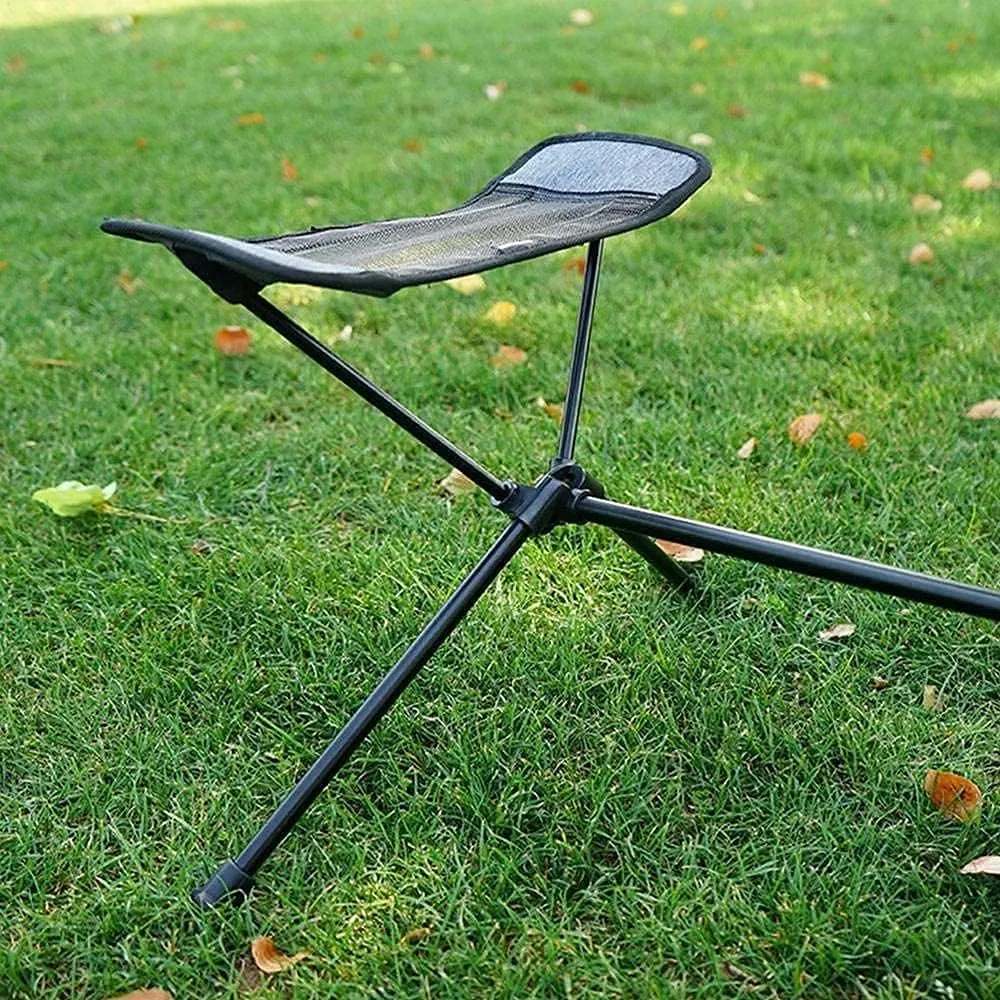 Ultralight Camping Chair Outdoor Folding Chairs Outdoor Chair Portable Folding Stool Footrest for Camping Beach Folding Chair Foot Recliner Foot Rest Extended Leg Stool Outdoor Seat Present