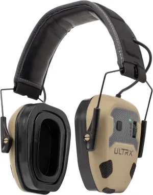 ULTRX Bionic Fuse Bluetooth Earmuff - Hearing protection, noise reduction for shooting, yardwork, construction, and more.
