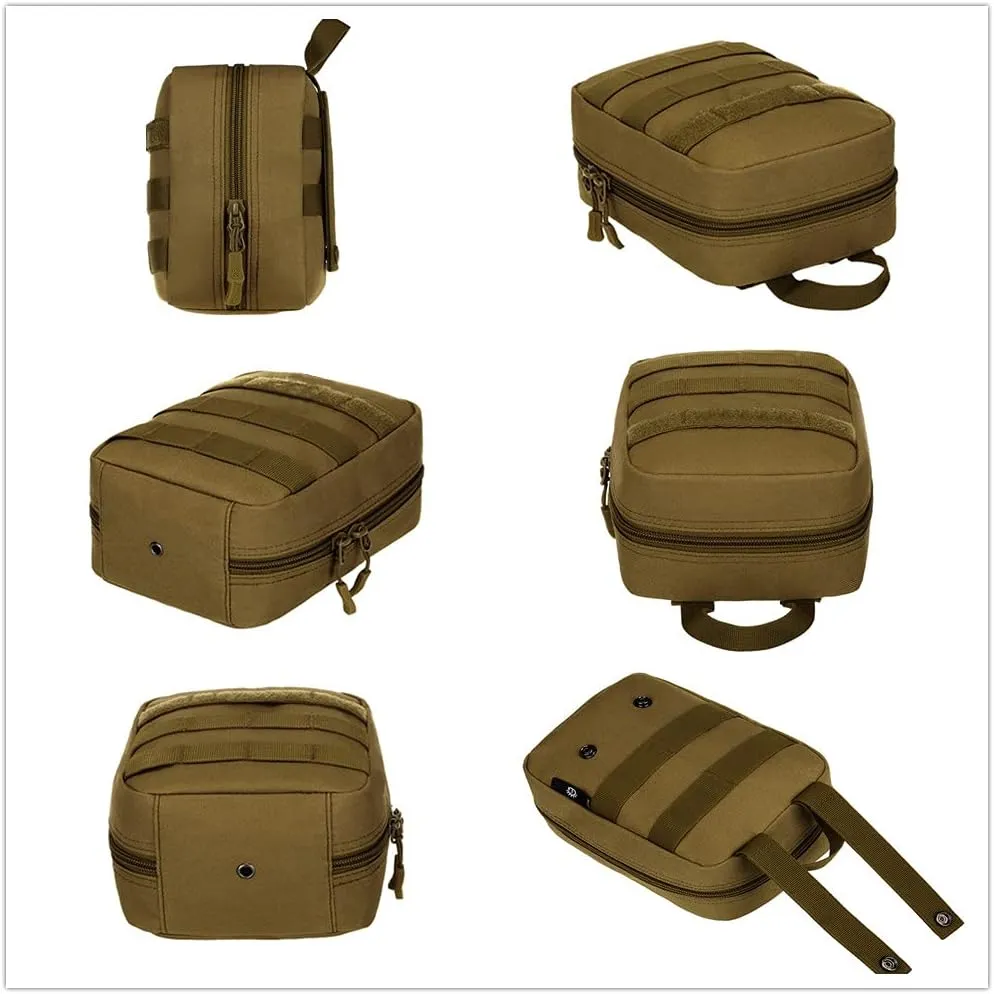 UNISTRENGH Outdoor First Aid Bag Medical Backpack Lifesaving Emergency Bag Rucksack Storage Organizer Home Vehicle Emergency Pack for Travel Camping Hiking Climbing Cycling (Camouflage #ACU)