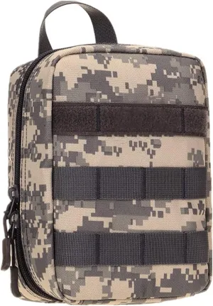 UNISTRENGH Outdoor First Aid Bag Medical Backpack Lifesaving Emergency Bag Rucksack Storage Organizer Home Vehicle Emergency Pack for Travel Camping Hiking Climbing Cycling (Camouflage #ACU)