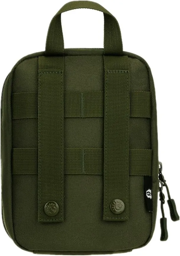 UNISTRENGH Outdoor First Aid Bag Medical Backpack Lifesaving Emergency Bag Rucksack Storage Organizer Home Vehicle Emergency Pack for Travel Camping Hiking Climbing Cycling (Military Green)