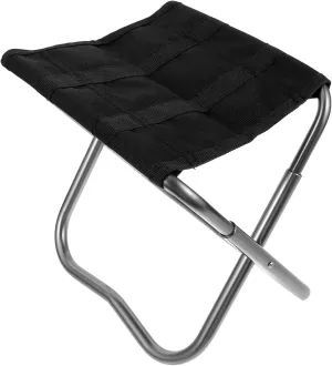 Unomor Compact Folding Stool for Camping Lightweight Multi Function Fishing Chair Heavy Duty Portable Outdoor Stool for Adults and Easy to Use for Hiking