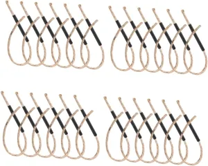 Uonlytech 24 Sets Camping Fire Starting Ropes Rope Fire Starter Outdoor Lightweight