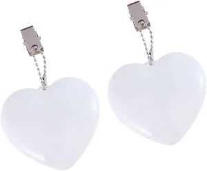 Uonlytech 2Pcs Purse Light Handbag Light Sensor Heart Shape Bag Illuminator Hanging Night Light for Women Ladies Girls …
