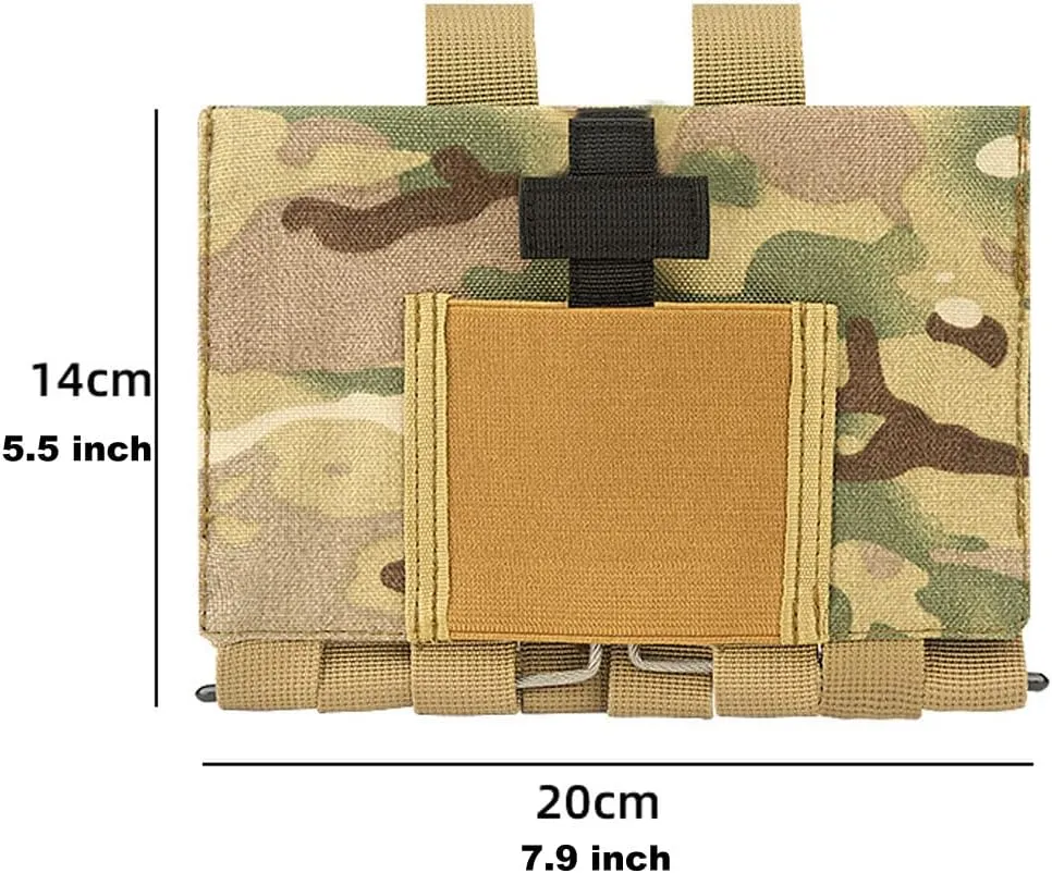 Upgrade 1000D Tactical Blow Out Ifak Pouch Molle First Aid Medical Kit Bag Pouches
