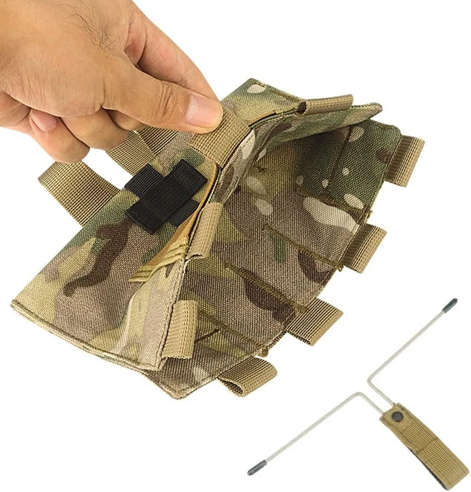 Upgrade 1000D Tactical Blow Out Ifak Pouch Molle First Aid Medical Kit Bag Pouches