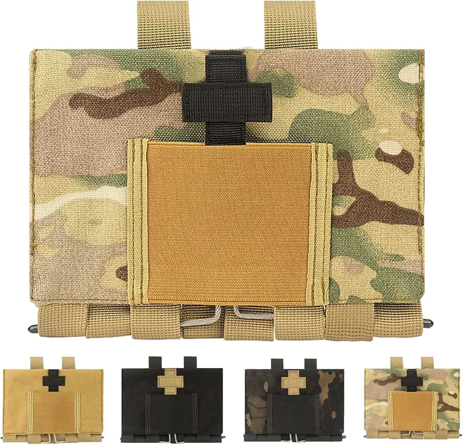 Upgrade 1000D Tactical Blow Out Ifak Pouch Molle First Aid Medical Kit Bag Pouches