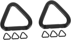 VANZACK Carabiner Heavy Duty Hook Hooks Hanging Buckles Climbing Buckle Mountain Climbing Clips Triangle Buckle