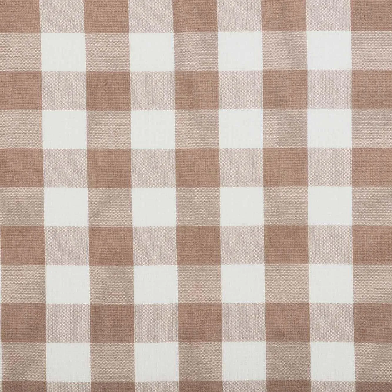VHC Brands Annie Buffalo Portabella Check Farmhouse Swag Curtain Set 36x36x16