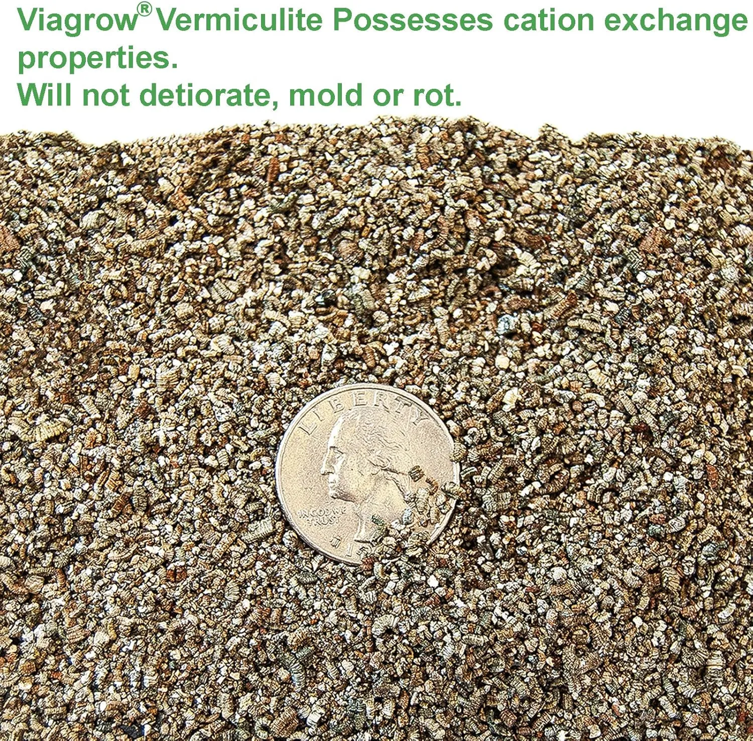 Viagrow VERPER1 29.9 Quarts per Bag, White, Perlite Vermiculite(Pack of 1)