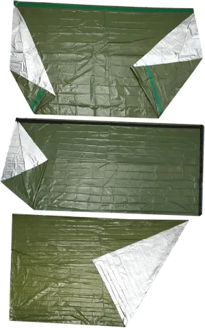 VICASKY First Aid Blanket Tent Survival Thermal Portable Sleeping Sack Camping Tent Travel Tent Sleeping Pouch