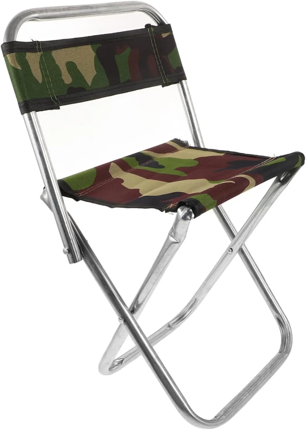VICASKY Folding Fishing Chair Made of Material Outdoor Portable Folding Stool Random