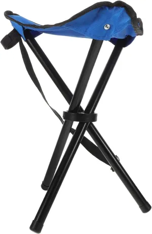 VICASKY Portable Folding Camping Stool Heavy Duty Collapsible Fishing Seat for Hiking Gardening and Outdoor Activities Weatherproof and Lightweight Design for Travel and Picnics